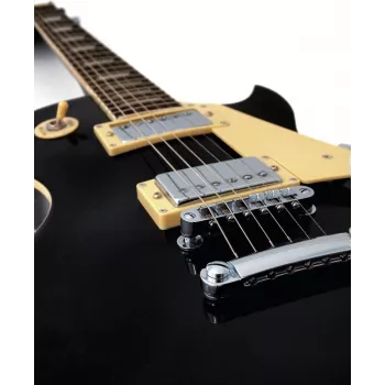 DIMAVERY LP-520 E-Gitarre, Schwarz (26215110)