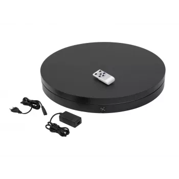 EUROPALMS Drehteller 60cm bis 150kg Schwarz (50701210)