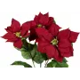 EUROPALMS Künstlicher Weihnachtssternbusch, Rot, 50cm 83500439
