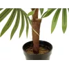 EUROPALMS Fächerpalme Kunstpflanze, 88cm, Grün, Schwarzer Topf 82509301
