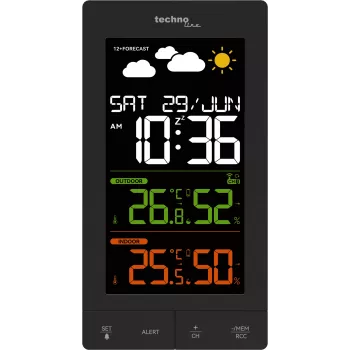 Techno Line WS6458 Kabellose Wetterstation mit Außensensor