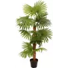 EUROPALMS Fächerpalme Kunstpflanze 130cm 82509302