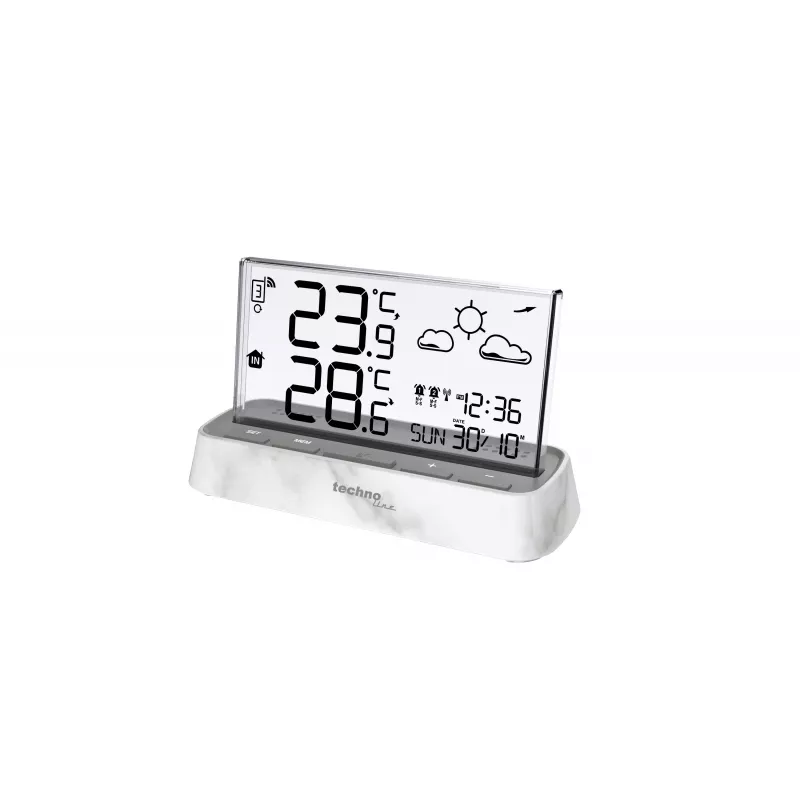 Techno Line WS6782 Kabelloses Thermometer mit 3-Kanal-Sensorunterstützung