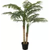 EUROPALMS Areca-Palme, 2-stämmig, Kunstpflanze, 120cm (82509410)