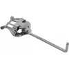 DIMAVERY Marschier-Lyra für Trompete, vernickeltes Metall, Klemmenbefestigung, Silber 26600540