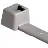 HellermannTyton 116-01818 Grauer Polyamid-Kabelbinder, 100 mm x 2,5 mm, 22 mm Bündel, 100er-Pack