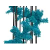 EUROPALMS Künstlicher Tannengirlande Türkis 270cm 83500413