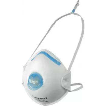 Dräger X-plore 1330 FFP3 V NRD Partikel-Atemschutzmaske mit Ventil (5er-Pack) (3951217)