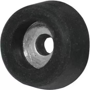 ACCESSORY Gummifuß klein mit Stahlring (3000130A) - Gummifuß klein mit Stahlring, Schwarz