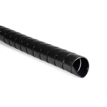 HellermannTyton Spiralschlauch SPF-50-PP-BK, Polypropylen, Schwarz, 25 m 162-20500
