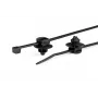 HellermannTyton T30LRFT6 Schwarzer Kabelbinder aus Polyamid, 260mm x 3,3mm, 500er-Pack 150-77932