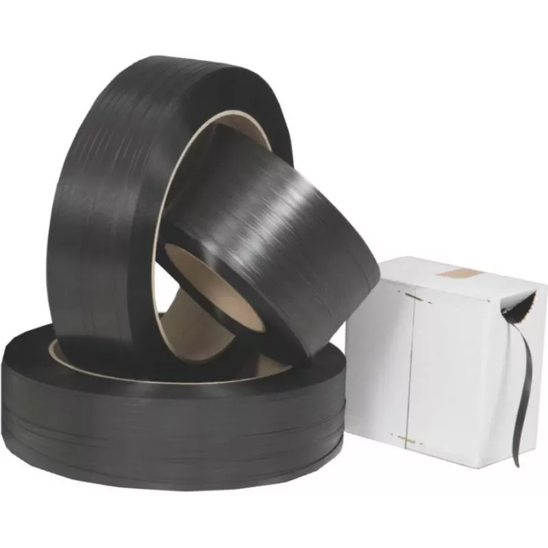Banholzer & Wenz PP Umreifungsband Kleinrollenpack 12,7 mm, 4 Rollen x 700 m, 62 mm Kern (30311)