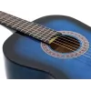 DIMAVERY AC-303 Konzertgitarre, Blueburst 26241007