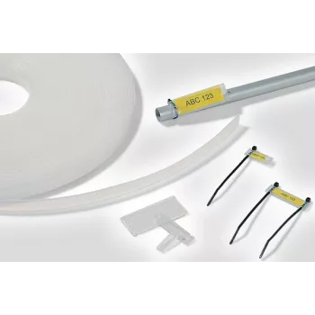 HellermannTyton HC12-52-PEUV-CL Schrumpfschlauch, 2:1, klar, 12,7 mm Innendurchmesser geliefert, 1,2 m Länge, 50 Stück