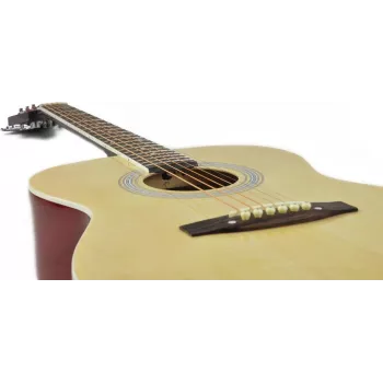 DIMAVERY AW-303 Akustikgitarre Natur 26242009