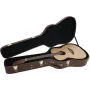 DIMAVERY Form-Case Western-Gitarrenkoffer, Braun (26341018)