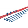 HellermannTyton T80L Standard-Kabelbinder, 390 x 4,6 mm, PA66, Blau, 100 Stück 116-05416