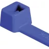 HellermannTyton T80L Standard-Kabelbinder, 390 x 4,6 mm, PA66, Blau, 100 Stück 116-05416