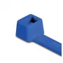 HellermannTyton T80R Standard-Kabelbinder, 210 x 4,6 mm, Blau, 100 Stück (116-08016)
