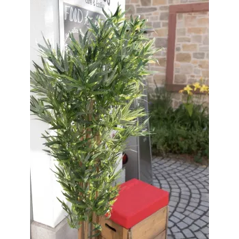 EUROPALMS Bambus Mehrstämmige Kunstpflanze, 180 cm 82509236