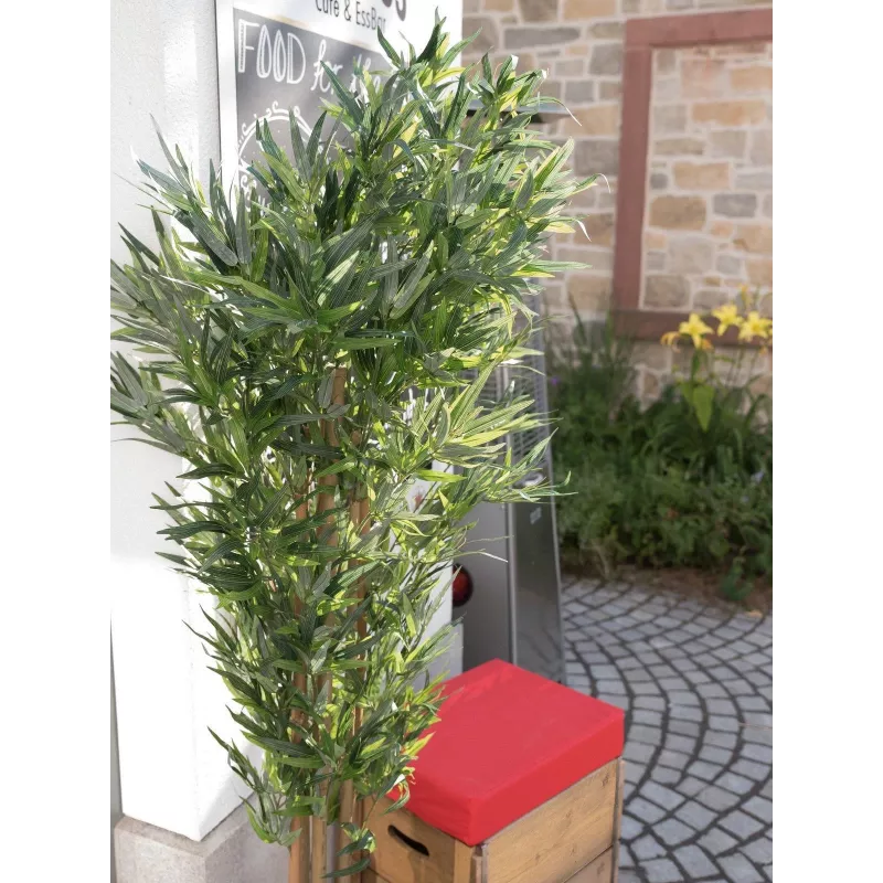 EUROPALMS Bambus Mehrstämmige Kunstpflanze, 180 cm 82509236