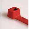 HellermannTyton T80R-N66-RD-C1 Standard-Kabelbinder, 210 mm x 4,6 mm, Rot, 100 Stück 116-08012