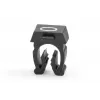 HellermannTyton 561-03101 Gelbe selbstklebende Kabelbinderhalterung, 28x28mm, 500er-Pack