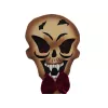 EUROPALMS Halloween Erdspieß Schädel, Weiß/Schwarz, 40 cm 83314628