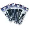HellermannTyton SOFTFIX wiederverwendbarer Kabelbinder 180mm x 7mm Schwarz 16er-Pack (115-07190)