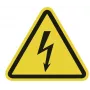 HellermannTyton Warnschild Warnung vor elektrischer Spannung WS1-A-150-YE (597-61200)
