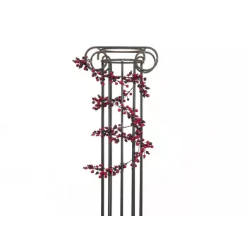 EUROPALMS Künstliche gemischte Beeren-Girlande, 180cm, Rot 83500501