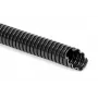 HellermannTyton HG-SW11 PA6 BK 50 Schutzschlauch, 8,5 mm Nenndurchmesser, Schwarz, 50 m