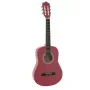 Dimavery AC-303 Konzertgitarre 1/2 Pink mit Gig Bag