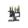 EUROPALMS Leichtes dekoratives Tisch-Set, Schwarz (83011897)