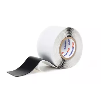 HellermannTyton HTAPE-POWER 670-VM-PVC/IIR-BK Selbstverschmelzendes Band 3 m x 100 mm Schwarz 711-00304