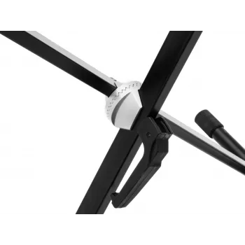 Dimavery SVT-1 Keyboard-Ständer X-Rahmen Klemmschloss höhenverstellbar 20 kg Traglast Schwarz