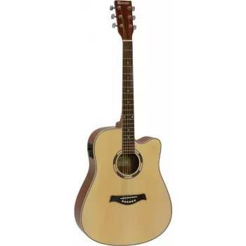 DIMAVERY DR-520 Dreadnought Akustikgitarre, Natur 26231272