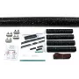 HellermannTyton LVK-C-5x1.5-16 Wärmeschrumpfschlauch, Schwarz, Polyolefin, 4:1, 48mm/12mm, 450mm 380-04014