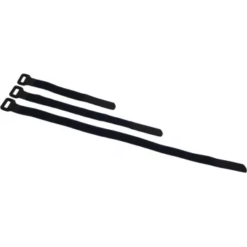 ACCESSORY BS-1 Klett-Kabelbinder 25x300mm Schwarz 10er-Pack 30006031