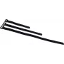ACCESSORY BS-1 Klett-Kabelbinder 25x300mm Schwarz 10er-Pack 30006031