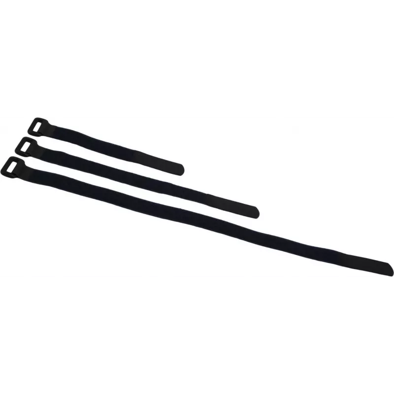 ACCESSORY BS-1 Klett-Kabelbinder 25x300mm Schwarz 10er-Pack 30006031
