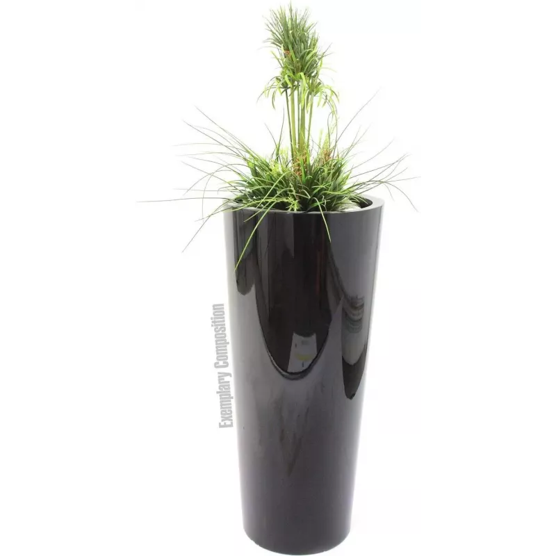 EUROPALMS Kunstgras-Arrangement, 90cm, Grün, im schwarzen Topf 82600137