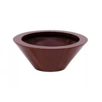 EUROPALMS Leichtsin Bowl-15 rote glänzende Dekorationsschale 83011823