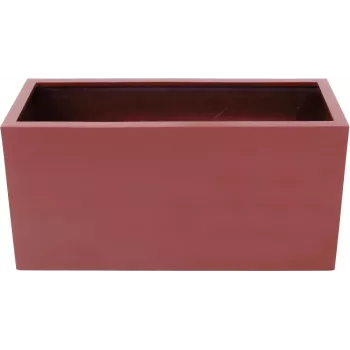 EUROPALMS Leichtsin Cube-50 roter hochglänzender Dekorationswürfel aus Polystyrol 50 cm 83011873