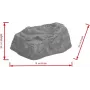 EUROPALMS Dekorativer Felsen Diamond, Fiberglas, Naturstein-Optik, 50x40x30cm 83313233