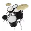 DIMAVERY DS-200 Schlagzeug, Schwarz 26001360