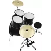 DIMAVERY DS-200 Schlagzeug, Schwarz 26001360