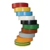 HellermannTyton Helagrip PVC-Markierungshülsen-Sortiment, 10 Rollen, 15 mm Innendurchmesser, 10 m Länge, Mehrfarbig (10 Farben) 710-00146