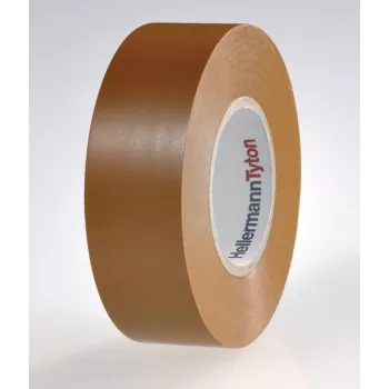 HellermannTyton 710-00158 PVC Isolierband, 19 mm x 20 m, Schwarz