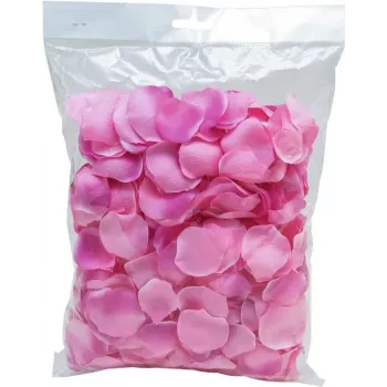 EUROPALMS Künstliche Rosenblütenblätter, Rosa, 500 Stück 82508951